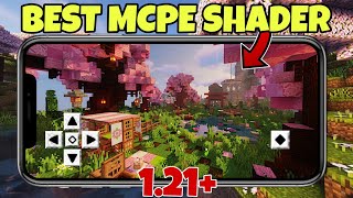 MCPE Shaders 121 The Best SHADERS for Minecraft PE 121🔥  Best Mcpe Shader [upl. by Denyse]