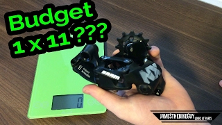 Budget Sram NX 1x11 Rear Derailleur Review and Actual Weight [upl. by Inar]