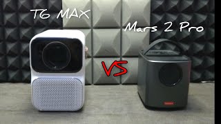 Wanbo T6 Max VS ANKER Nebula Mars 2 Pro proyektor projector android [upl. by Silma]