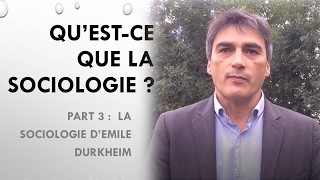 Questce que la sociologie Troisième partie [upl. by Utham]