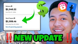 Paano Kumita sa facebook Sa Bago Update Na ito facebook update today monetization new bonus [upl. by Corvin]