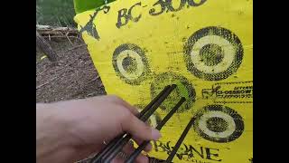 Shooting Bowtech amplify bowtech 3darchery bonecollector [upl. by Pernick]