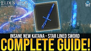 Elden Ring INSANE NEW INTELLIGENCE KATANA  How To Get Star Lined Sword Katana  Complete Guide [upl. by Riedel519]