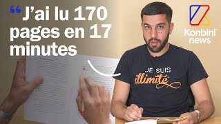 Mohamed Boclet est vicechampion du monde de lecture rapide 🤯 [upl. by Bear]