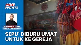 Kerajinan Sepu Khas Toraja Primadona saat Pembukaan Pertemuan Raya Perempuan Gereja 2024 [upl. by Enilehcim]