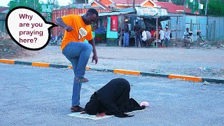 Muslim Lady HARRASED For PRAYING In Public What Happened Next is Shocking Emotional [upl. by Akiret]