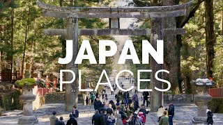 10 Best Places to Visit in Japan  Travel Video [upl. by Sakmar]