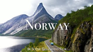 Norway 4K  Scenic Relaxation Film with Calming Music [upl. by Oran]