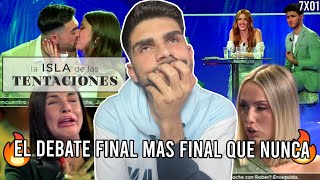 🏝️ Reacción al SEGUNDO DEBATE FINAL de LA ISLA DE LAS TENTACIONES 7 🏝️ [upl. by Tufts]