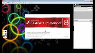 Tres Ejercicios Bàsicos De Macromedia Flash Pro8 [upl. by Aseyt]