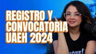 Todo sobre la Convocatoria UAEH Julio  Diciembre 2024 [upl. by Christi]