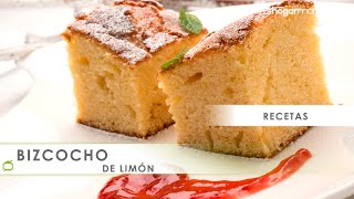 BIZCOCHO de LIMÓN 🍋 ¡Fácil esponjoso y DELICIOSO 😍 Receta de Eva Arguiñano  Hogarmanía [upl. by Annaek]