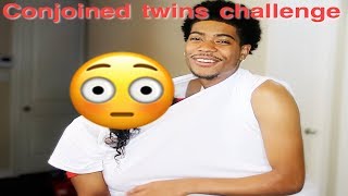 CONJOINED TWINS CHALLENGE WITH BOYFRIEND  IAMJUSTAIRI [upl. by Schecter382]