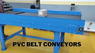 PVC Belt Conveyors  MetaRoller Conveyor Systems [upl. by Ellora267]