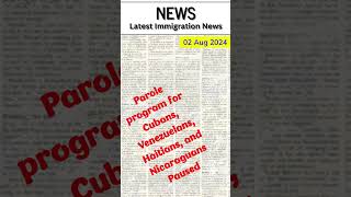 US Immigration  Latest News for Cubans Venezuelans Haitians and Nicaraguans entering the US [upl. by Anglim428]