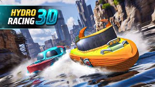 Hydro Racing 3D Game  GamePlay Walkthrough [upl. by Norehc]