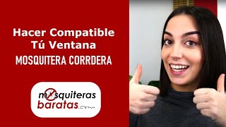 🔴 Cómo Hacer Compatible la Ventana con Mosquiteras Correderas [upl. by Nnairek]