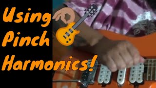 Pinch Harmonics Guitar Exercise  What are Pinch Harmonics  Lets talk about Pinch Harmonic [upl. by Winson17]