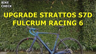 POLYGON STRATTOS S7 2021 DISC BRAKE UPGRADE FULCRUM RACING 6 [upl. by Katinka]