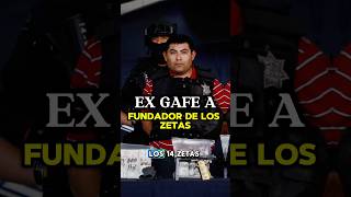 EL EX GAFE QUE SE UNIÓ AL CARTEL DE LOS ZETAS☠️🇲🇽 shorts mexico narcos crime facts [upl. by Rebmyt]