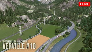 LIVE  Verville Gotthard Cities Skylines Livestream 10 [upl. by Ener194]