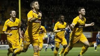 Motherwell 32 Ross County 08122012 [upl. by Nabru]