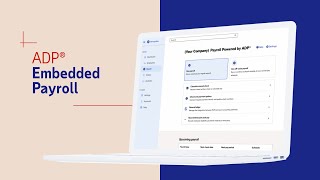 ADP Embedded Payroll [upl. by Kathi746]