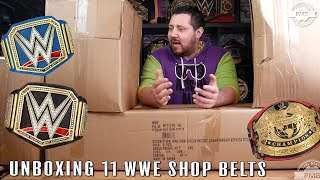 WWE Shop 11 Replica Belt Unboxing [upl. by Aisilef]