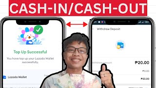 How to quotCASHIN amp CASHOUTquot from LAZADA WALLET 2023 [upl. by Christenson]