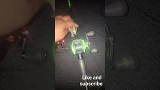 baitcaster fishing pole prt 2 collection fishing baitcasting [upl. by Jody]