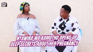 NYAWIRA WA KAMOTHO OPENS DEEP SECRETS ABOUT HER PREGNANCY [upl. by Anyg]