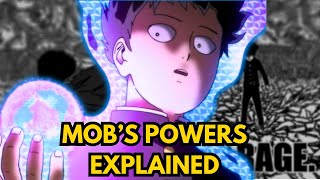 Mobs PSYCHIC Powers Explained I Mob Psycho 100 [upl. by Anaiuq919]