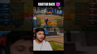 RAISTAR COME BACK on NONSTOP gaming with live ❤️ raistar is back 😈raistar nonstopgaming freefire [upl. by Rodie105]