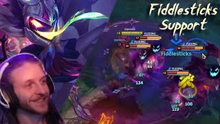 HOW2CARRY INTING MIDLANERS  Fiddlesticks Support  xSprinkle Streams [upl. by Ewall]