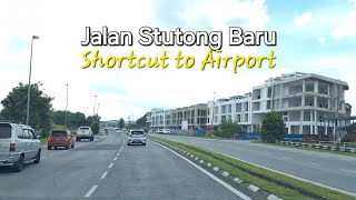 Kuching Aeroville to Batu7 passing by airport🚙Shortcut to airport7thMile from Tabuan🌸 [upl. by Chalmers]