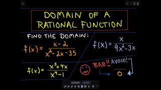 ❖ Rational Functions and Domain ❖ [upl. by Romonda726]