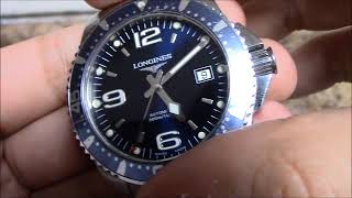 Longines Hydroconquest 41mm automatic quick review [upl. by Katrinka904]