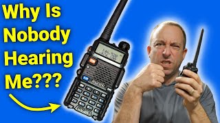 The Most Important Setting On Your Baofeng Ham Radio For Repeater Use [upl. by Maxa48]