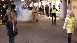 Perchtenlauf Mödling 2017 [upl. by Neehsar604]