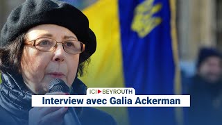 Interview avec Galia Ackerman [upl. by Neelav]