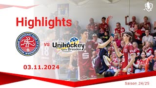 UHC Sparkasse Weißenfels vs Unihockey Igels Dresden 03112024 Highlights [upl. by Leroy435]