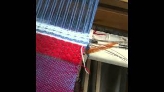 Weaving with Fiberoptic Thread [upl. by Willock]