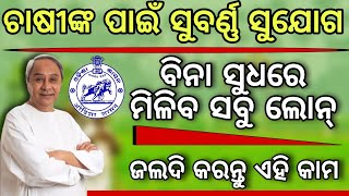 ସମସ୍ତେ ପାଇବେ ଲୋନଜଲଦି କରନ୍ତୁ ଏହି କାମodisha farmer registrationfarmer id onlinehow to get loan [upl. by Nichols]