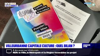 Premier bilan pour quotVilleurbanne capitale française de la Culturequot [upl. by Jaquelyn]