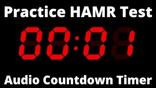 US Air Force Practice HAMR Test 20m Shuttle Run Countdown [upl. by Hansen]