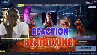 CODFISH GOES OFF  WHEN A BEATBOXER PLAYS FORTNITE  REACTION [upl. by Fessuoy]