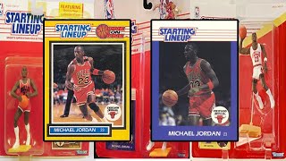 Top 8 Most Valuable MICHAEL JORDAN Kenner Starting Lineup Basketball Cards And Action Figures [upl. by Ann]