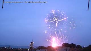 Vuurwerk kermis Vlissingen 2024 [upl. by Urban]