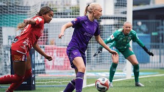 Highlights  KIF Örebro  Djurgården 10  OBOS Damallsvenskan 2024 [upl. by Lednem]