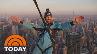 ThrillSeekers Can Climb NYC Skyscraper In New Attraction [upl. by Phiona796]